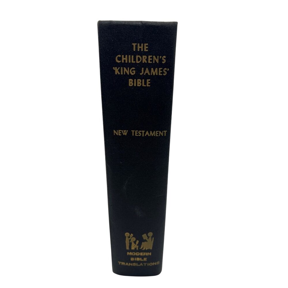 1960 The Children’s King James Bible New Testament Vintage Illustrated Hardcover